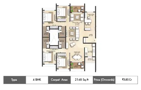 4 BHK-2148 